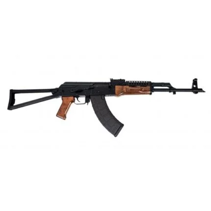 PSA AK-47 GF3 FORGED TRIANGLE SIDE FOLDING RIFLE WITH CHEESE GRATER UPPER HAND GUARD, NUTMEG